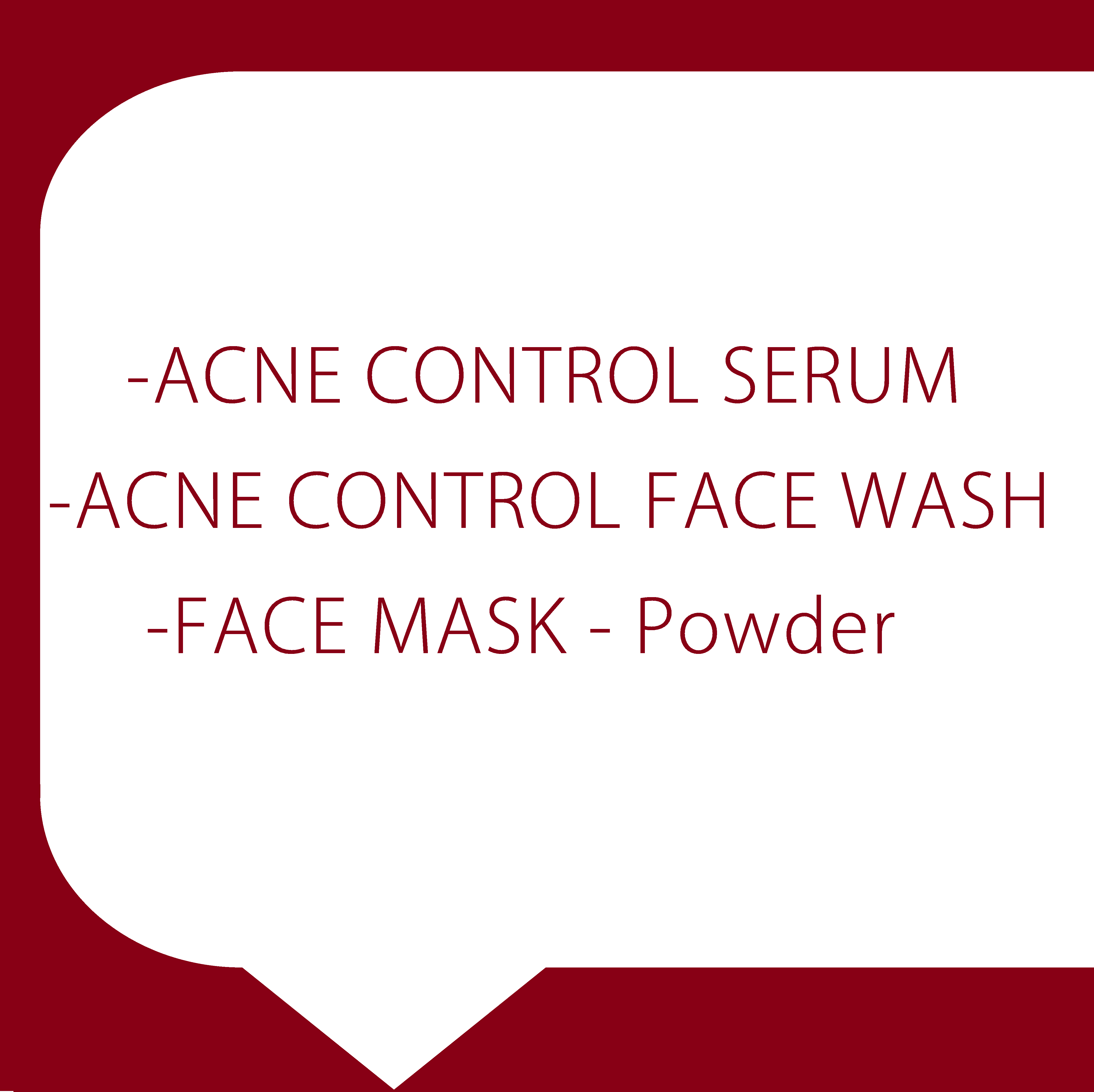 ACNE CARE - COMPLETE SOLUTION DEAL
